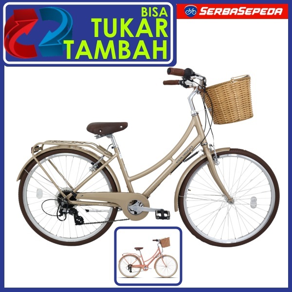 Sepeda Keranjang - Sepeda Polygon Oosten 26 Inci