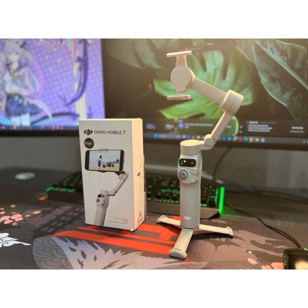 DJI OSMO MOBILE 7 SECOND MULUS - DJI OM7 GIMBAL/STABILIZER KAMERA HP
