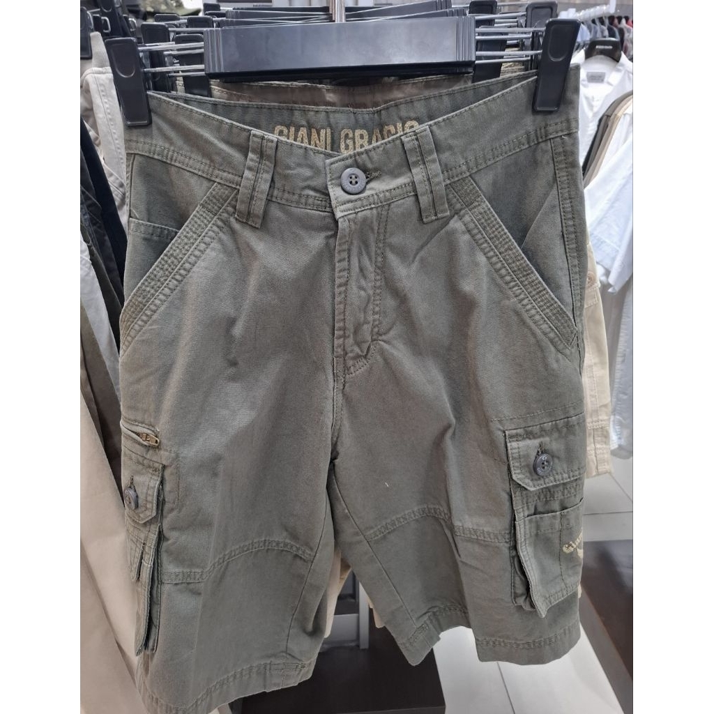 celana cargo pendek giani gracio 100% Original