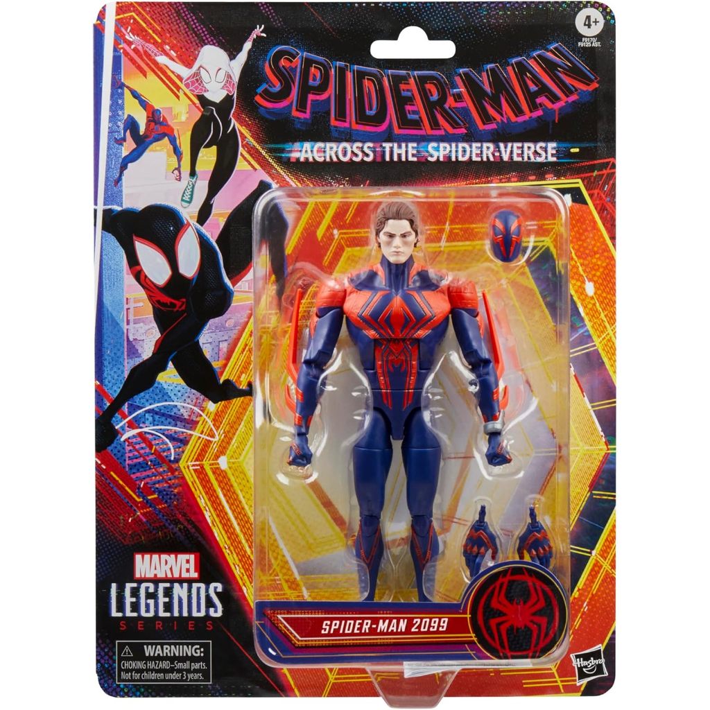 Marvel Legends Series Spider-Man 2099, Spider-Man: Across The Spider-Verse Collectible 6 Inch Action