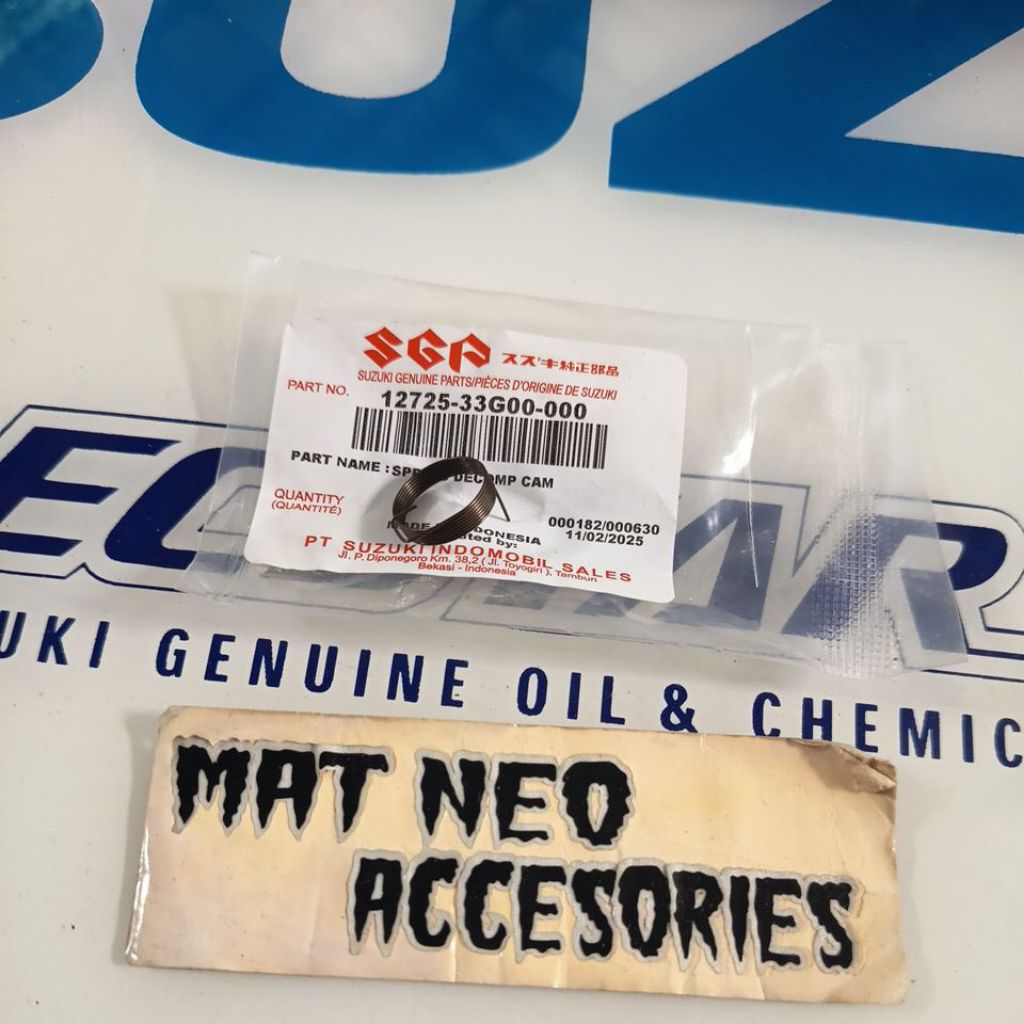 PER BANDULAN DEKOMPRESI NOKEN AS SPIN SKYWAVE SKYDRIVE HAYATE ORIGINAL SGP 12725-33G00-000