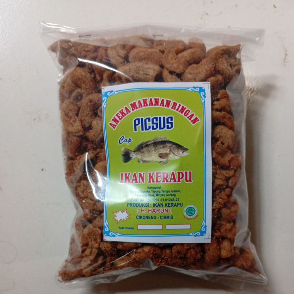 Picsus Ikan Kerapu Ciamis 1 KG H harun Rasa Pedas