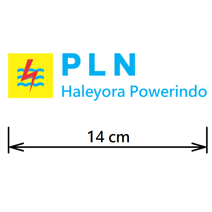 Cutting Sticker PLN Haleyora Powerindo