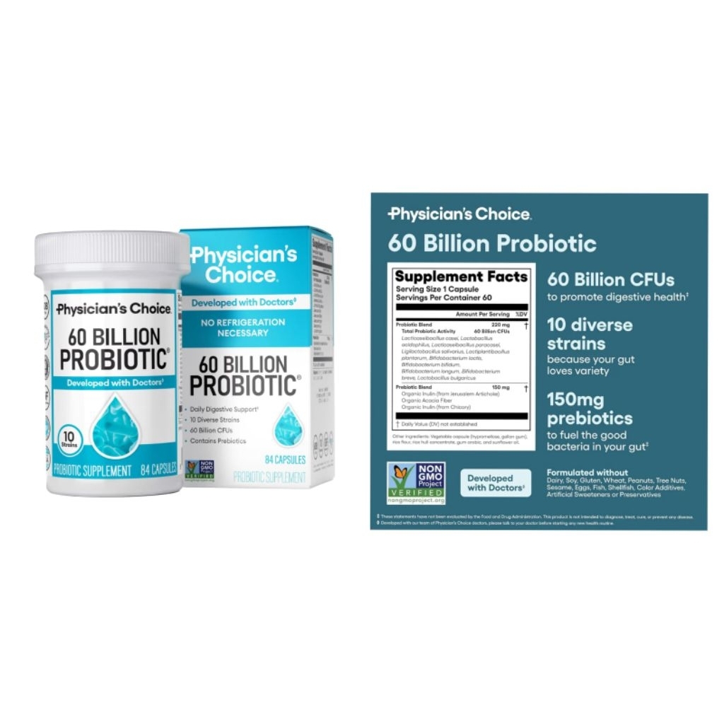 probiotic physicians choice,probiotic KFG women , probiotic nature's way ORI