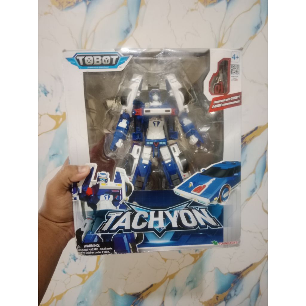 [ TOBOT SECOND ] TOBOT TACHYON UKURAN BESAR ORIGINAL YOUNG TOYS