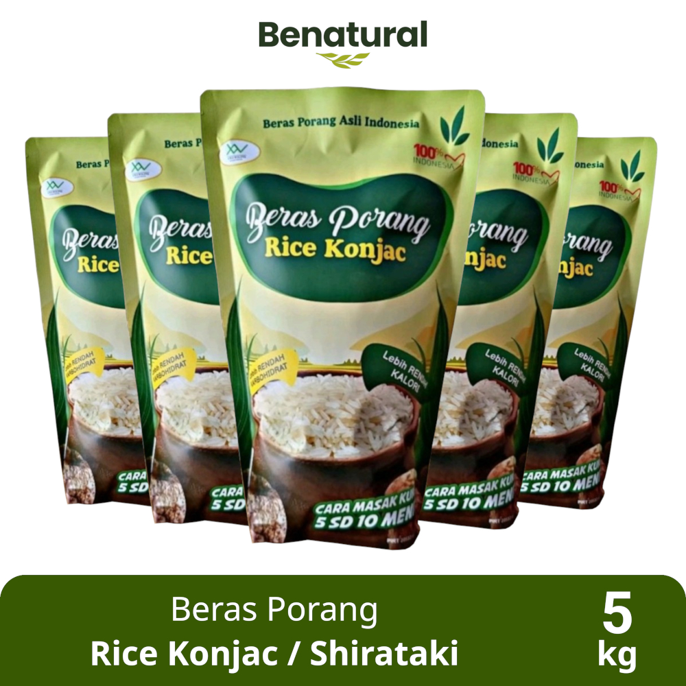 Beras Porang Rice Konjac 5kg - Shirataki / Konjac Rice