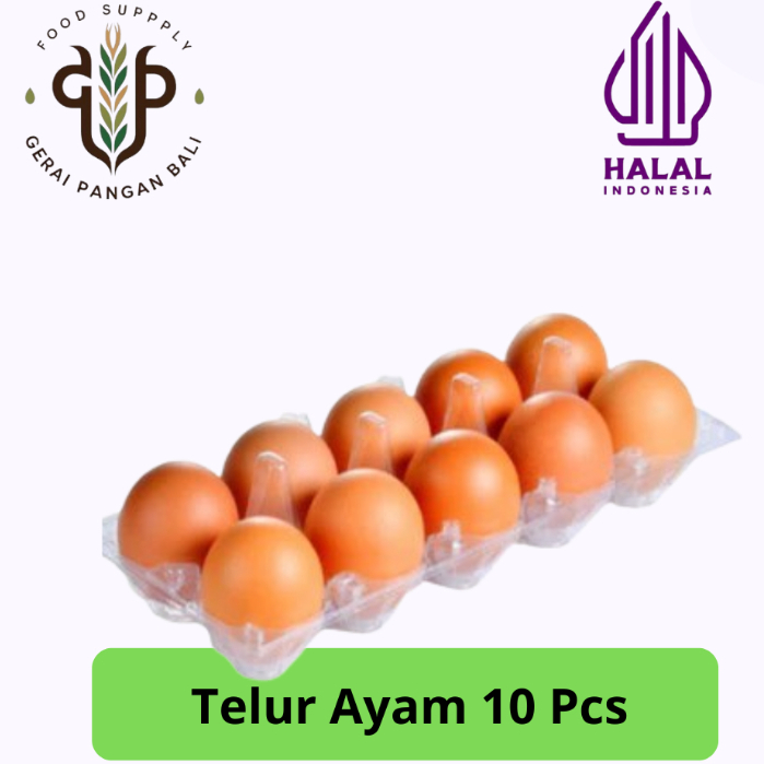 Telur Ayam Mika 1 Pack Isi 10