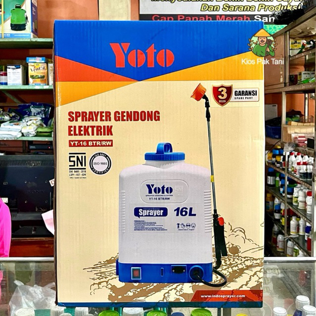 Yoto Sprayer Elektrik 16 Liter