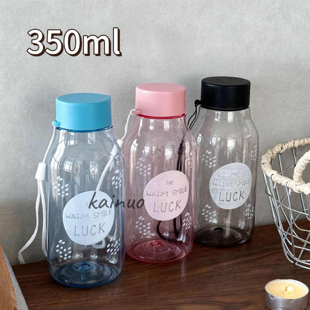 Botol Minum Bless Luck 350ml Plastik Lucu