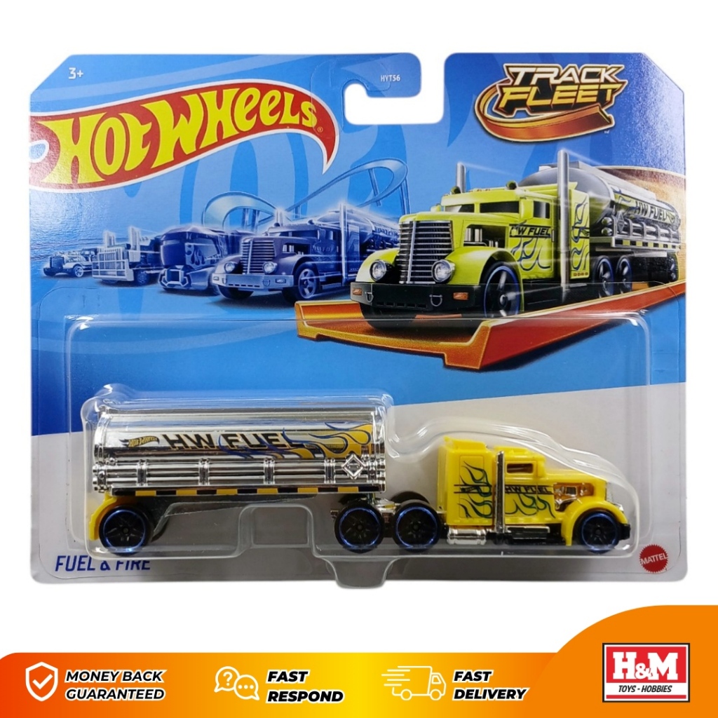 Hot Wheels Track Fleet Fuel & Fire