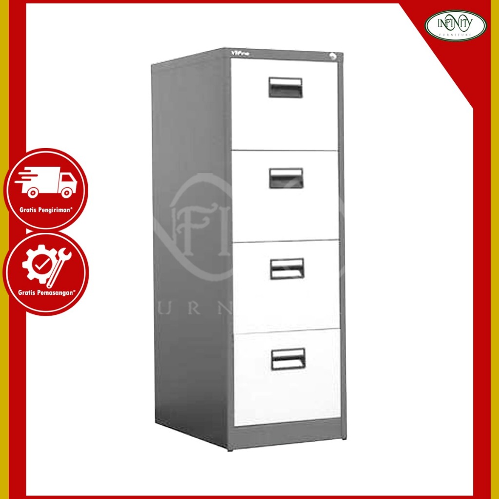 Filling Cabinet Besi 4 Laci VIP Star VS 304