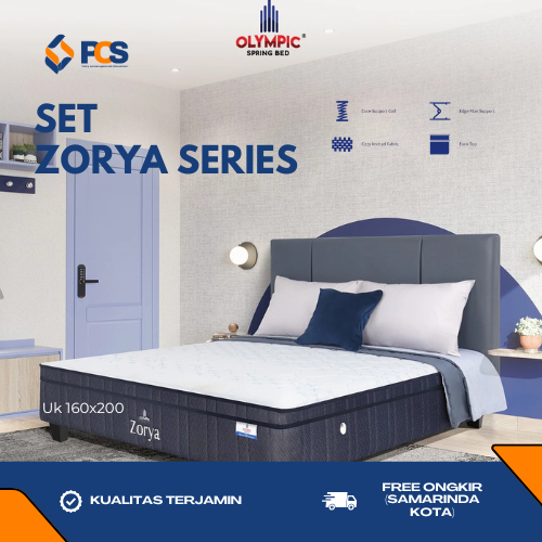 PILLOW TOP Spring Bed Series Olympic Uk 100 120 160