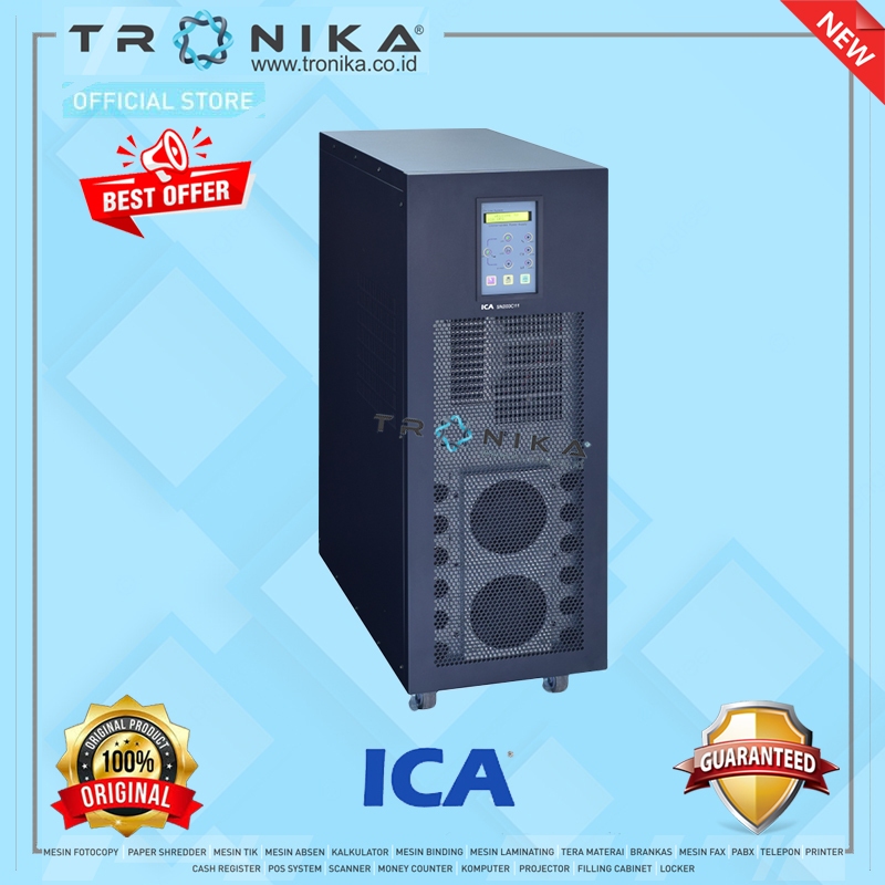 UPS Tower Type ON Line Sineware UPS ICA TP SIN 203C11, 20 KVA,DC in 192 V