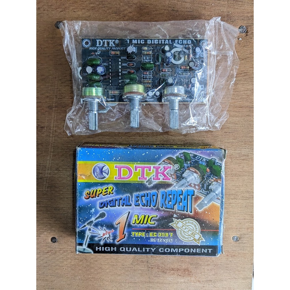 KIT SUPER ECHO DIGITAL REPEAT 1 MIC DTK EC-358T
