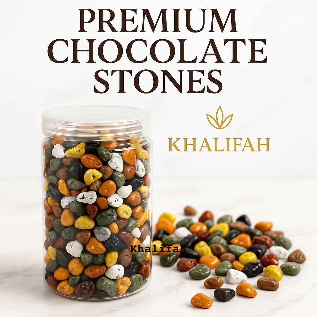 Coklat Kerikil Botol 900 Gr | Coklat Arab Batu Kerikil | Coklat Batu Kerikil Halal