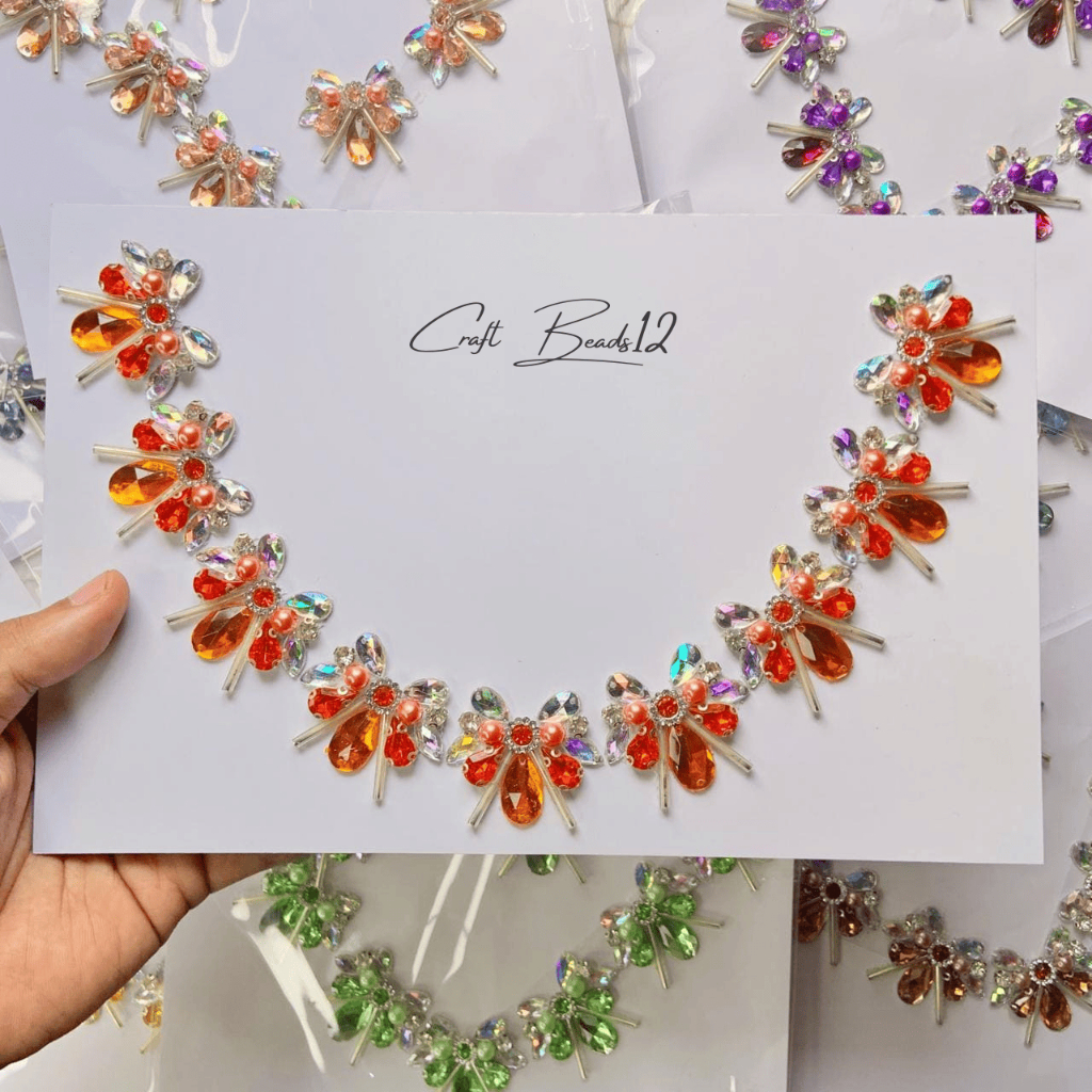 Payet Rangkai Leher FBH PS 11 / Payet Rangkai Leher / Payet Leher / Bisa Custom Warna