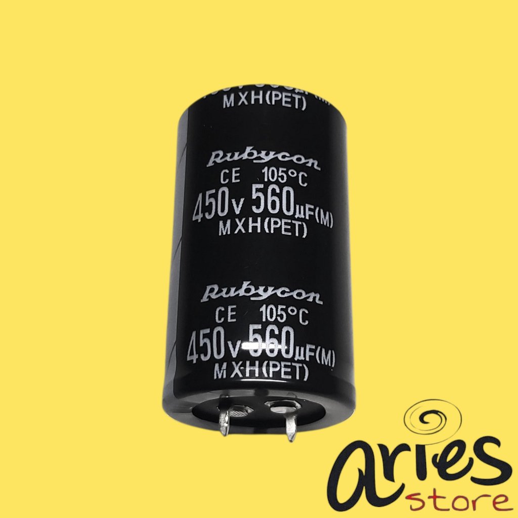 ELCO 560uf 450v RUBYCON ORIGINAL