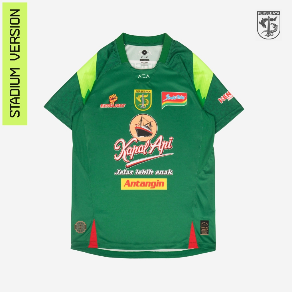 Jersey Persebaya Home 2025 - Stadium Version | Persebaya Store