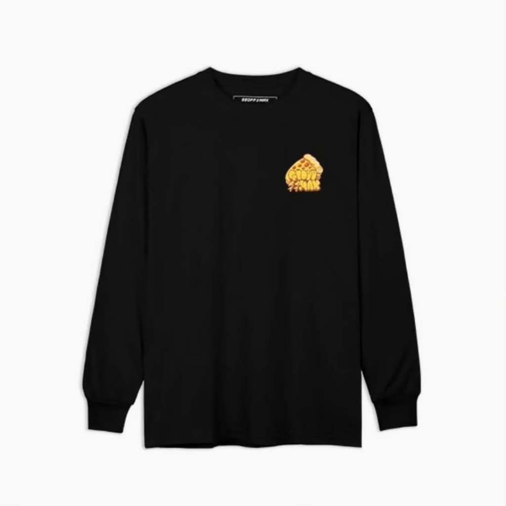 Geoff Max - Solace Black Longsleeve | Heavyweight 16s | Kaos Lengan Panjang