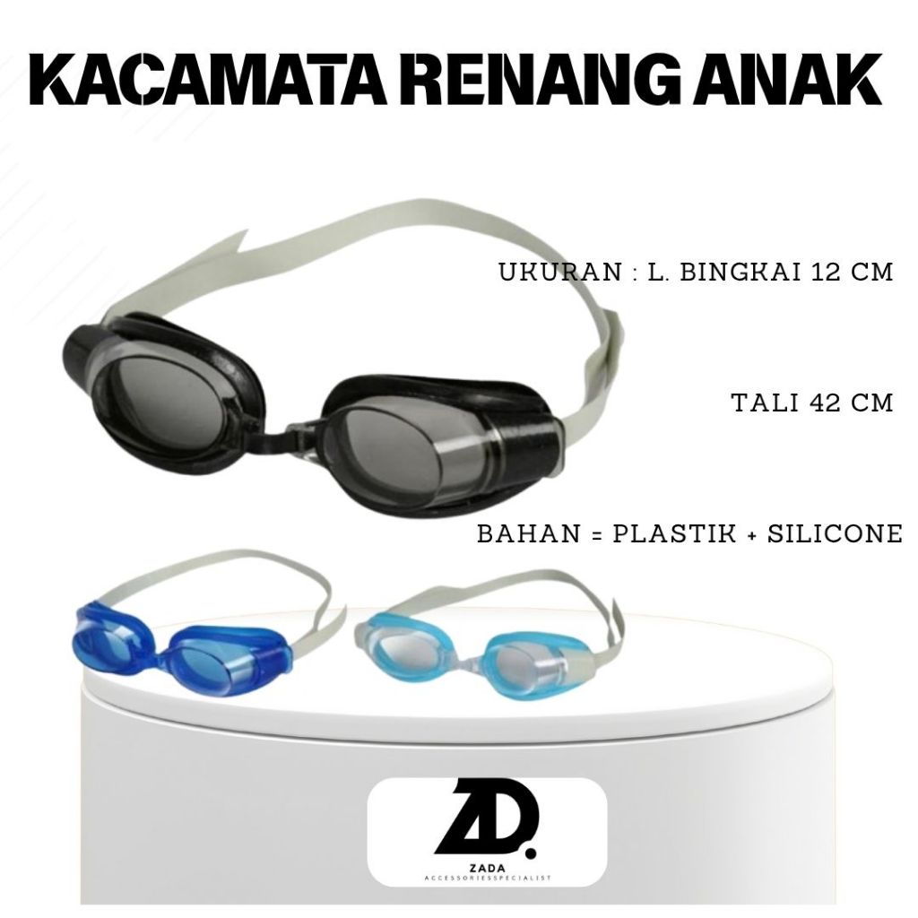 Kacamata Renang Anak Kacamata Swimming Googles Kacamata Renang COD