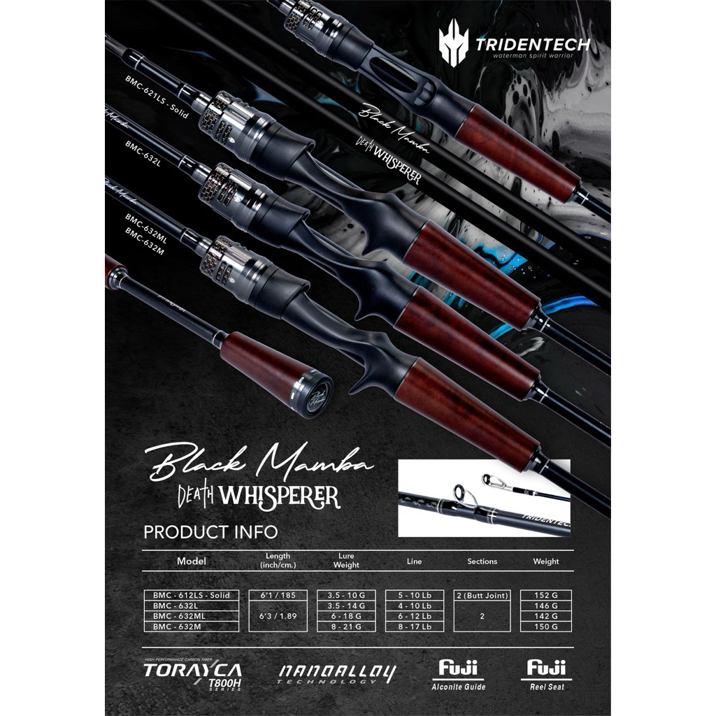 JORAN BC TRIDENTECH BLACK MAMBA DEATH WHISPERER