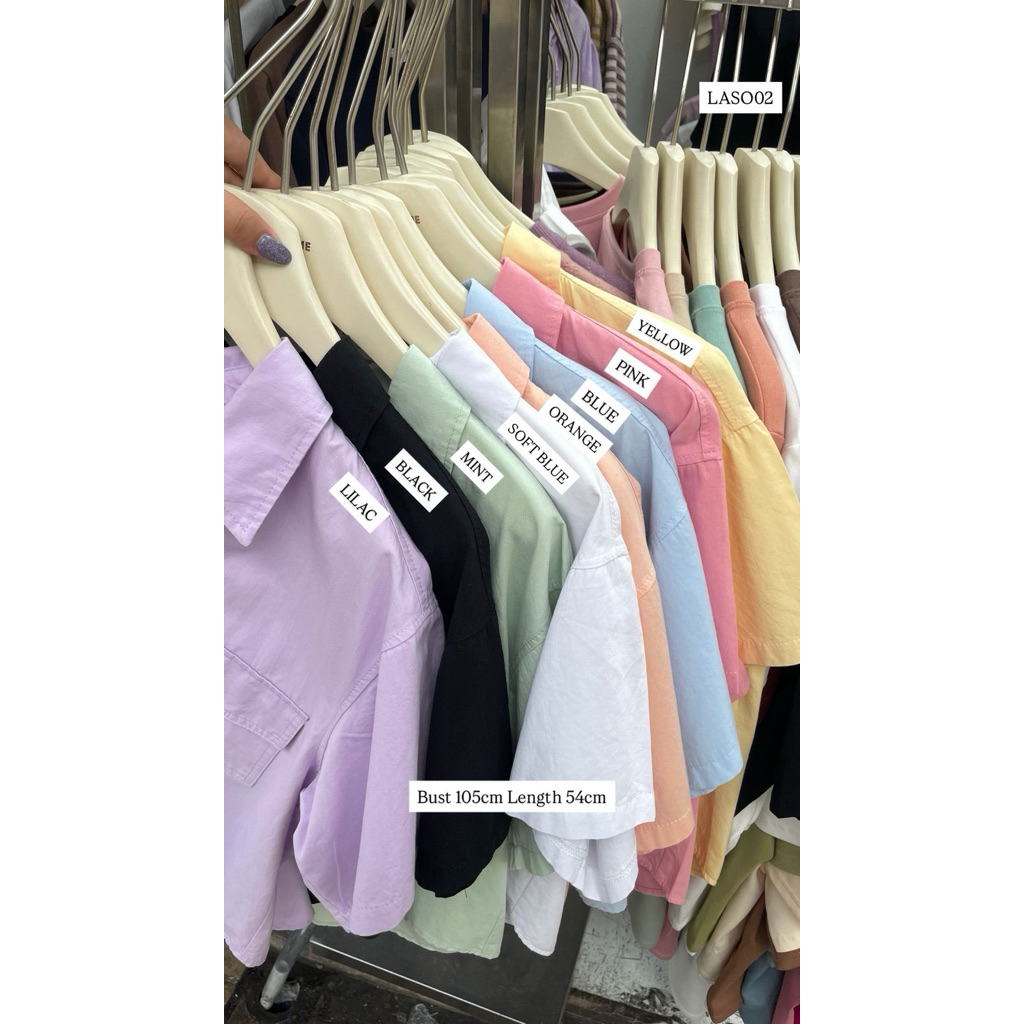 READY STOCK YELLOW TOP LAMOON SEOUL BKK