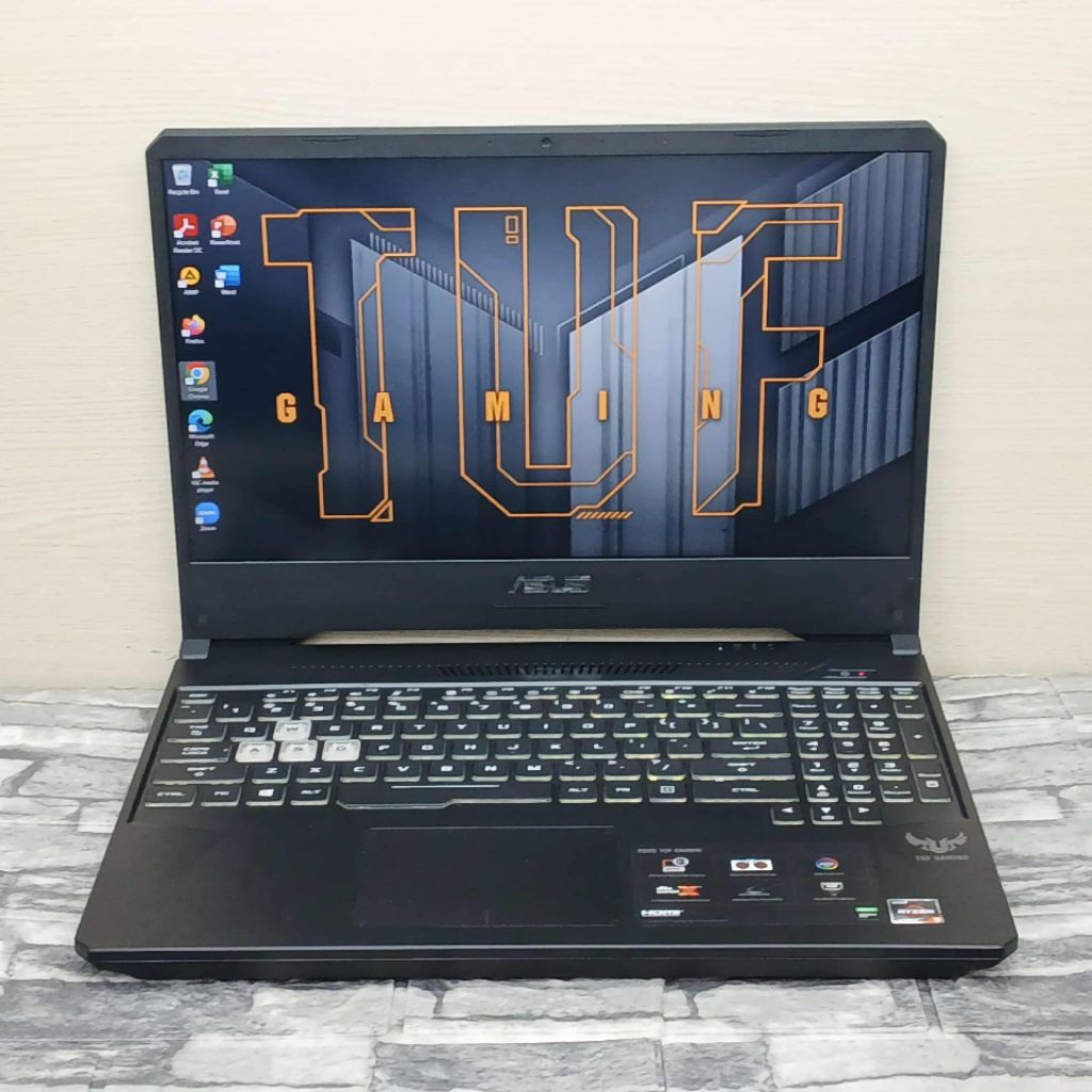 LAPTOP ASUS TUF GAMING FX505DD AMD RYZEN 5 3550H 8GB SSD 512GB GTX 1050