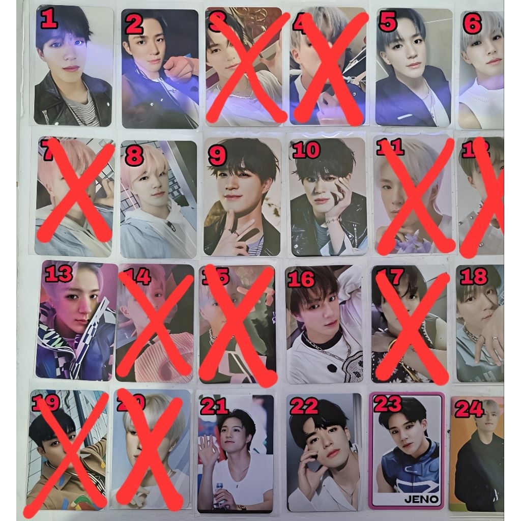 WTS 2 OFFICIAL PC Photocard JENO, JAEMIN NCT DREAM [CEK DESK]