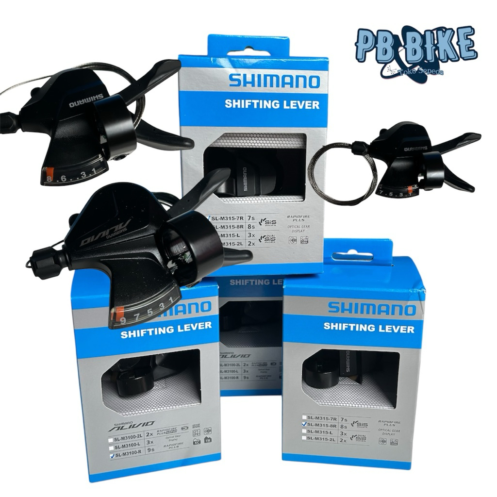 SHIFTER LEVER / SL SHIMANO ALTUS M315 7 Speed / 8 Speed / 9 Speed Shimano Alivio M3100 RIGHT/KANAN