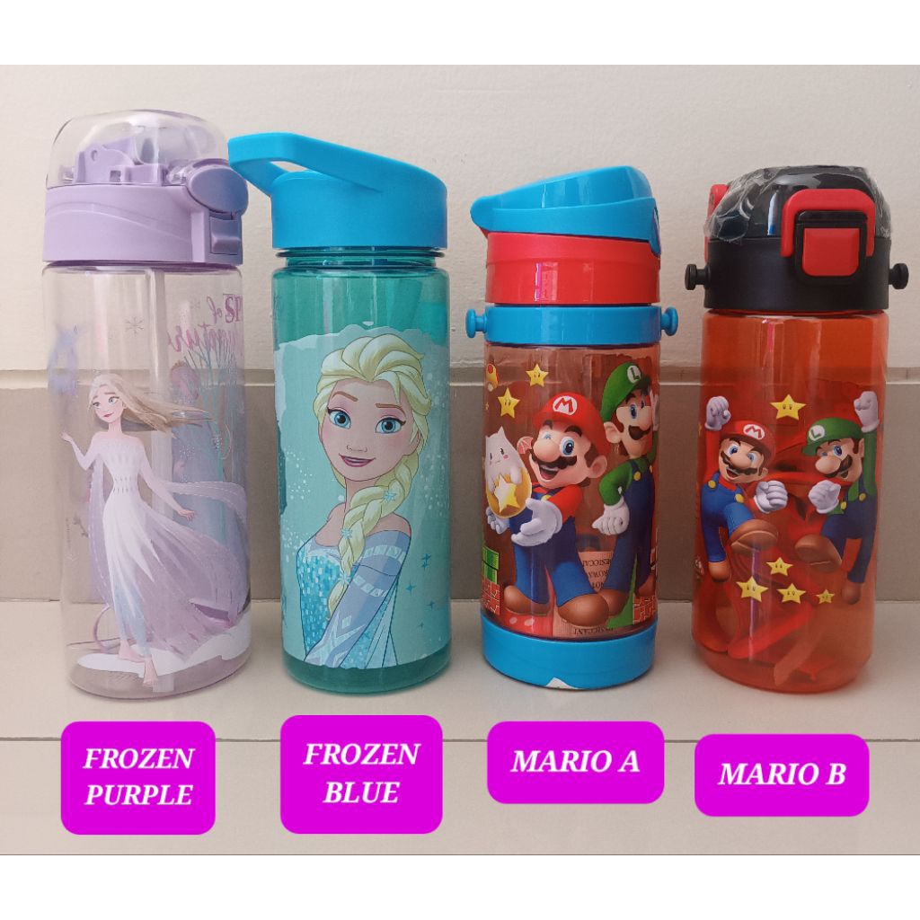 sale botol minum karakter frozen sale botol minum paw patrol sale botol minum super mario sale botol