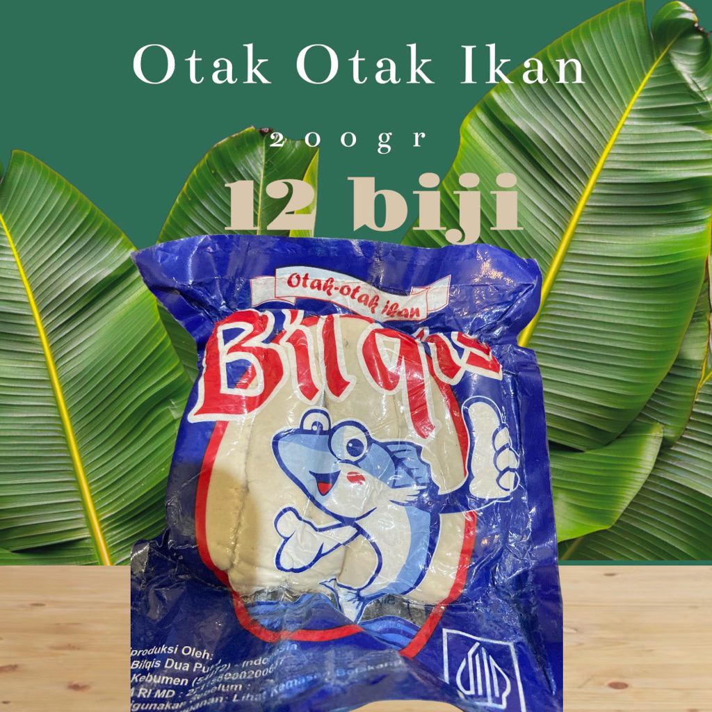 [READY] Otak Otak Ikan Tenggiri / Otak Otak Bilqis 200gram // Berkah Laris