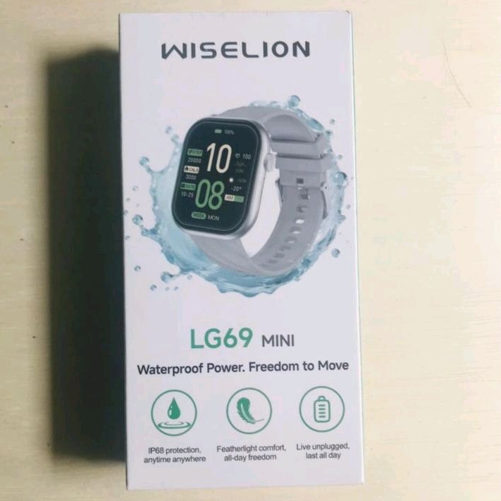 WISELION LG69 MINI | SMARTWATCH WISELION | Jam Pintar | Call Bluetooth