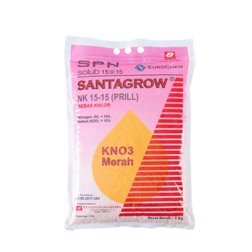 KNO3 MERAH PRILL (N=15%, K20=15%)