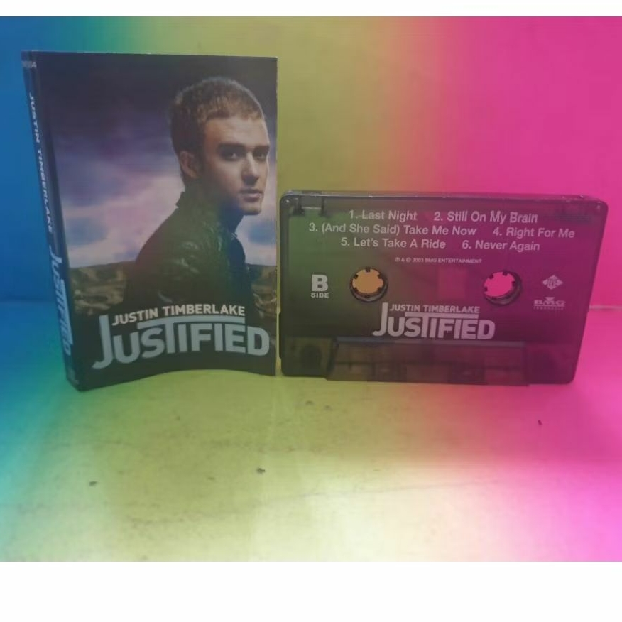 kaset JUSTIN TIMBERLAKE justified BAGUS mulus