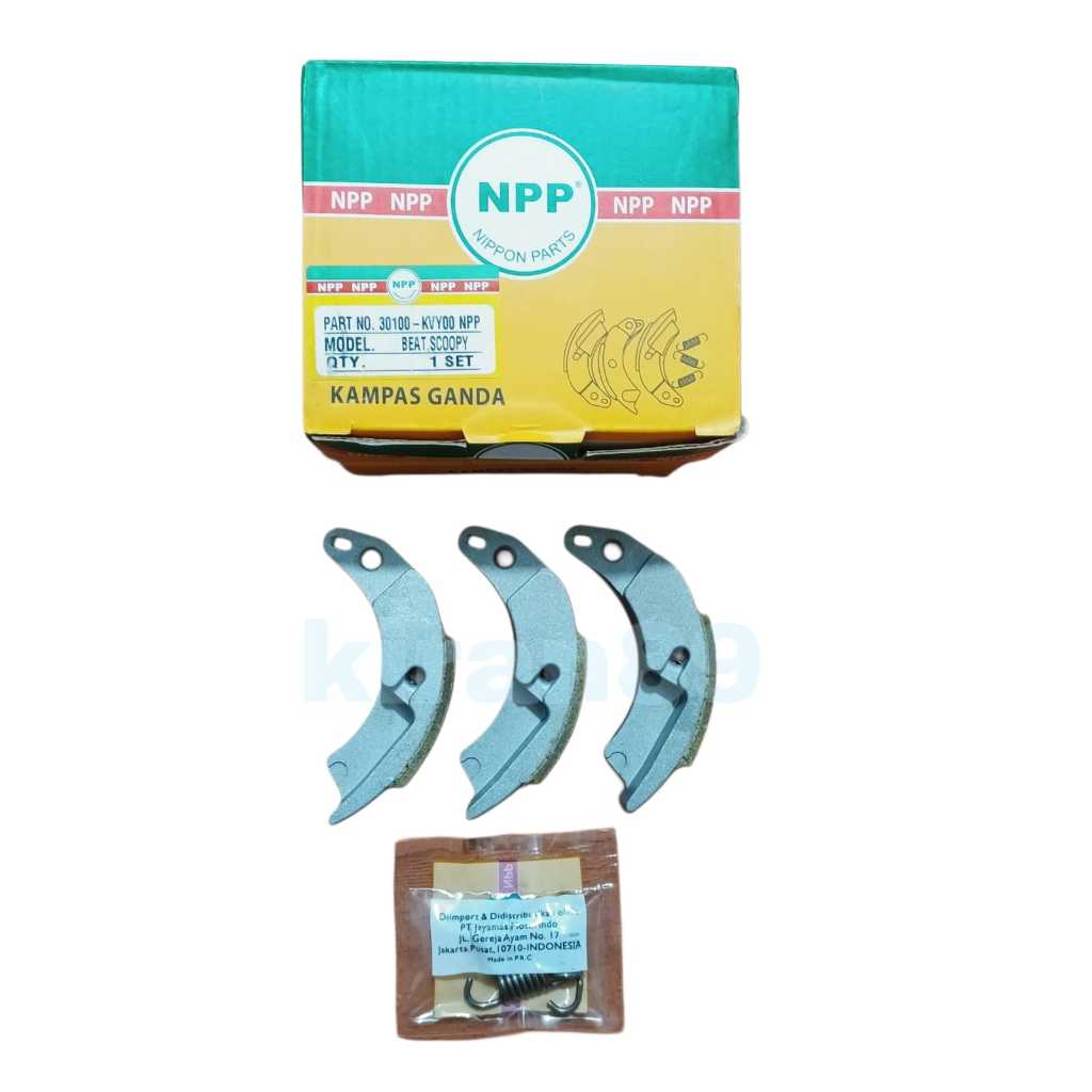 kampas ganda kopling beat karbu scoopy spacy karbu otomatis KVY ORI NPP