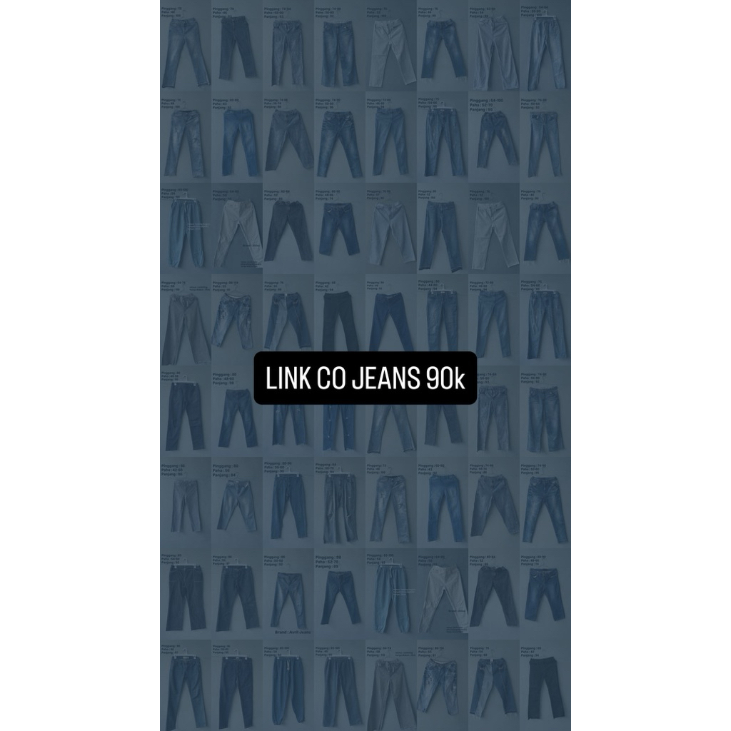 LINK CO JEANS 90k