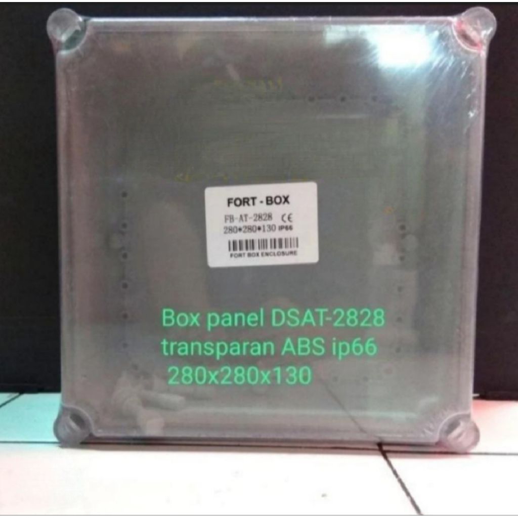 FORT JUNCTION BOX TRANSPARAN ABS IP66 DS AT  2828