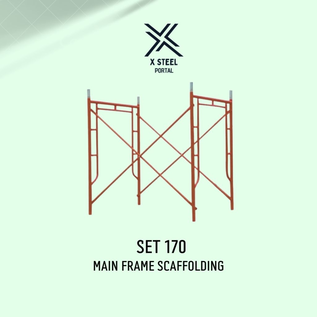 Set Main Frame 170 Scaffolding Steger