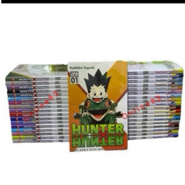 komik Hunter X Hunter set nomer 1 - 36 KOLPRI // PRELOVED Rare