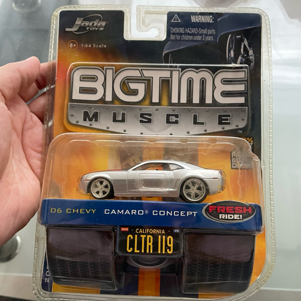Jada Toys 06 Chevy Camaro Silver Preloved