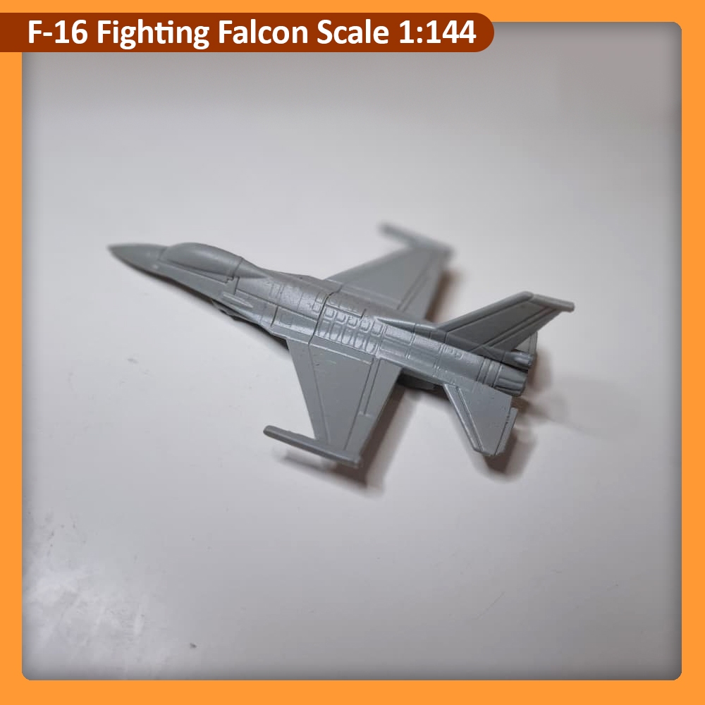 3D print Resin Pesawat F-16 Fighting Falcon Scale 1:144 Miniatur pesawat F16 resin