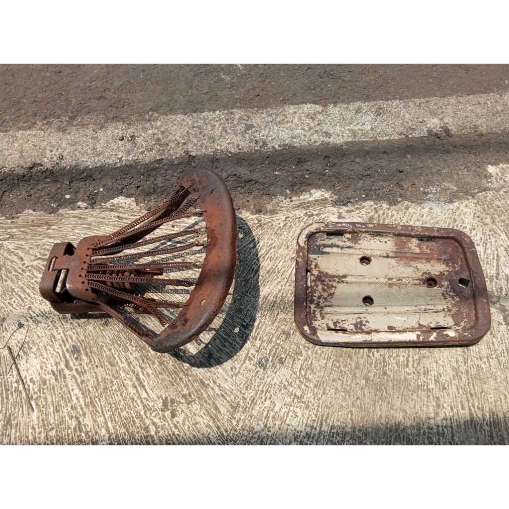 jok vespa super sprint depan belakang original second