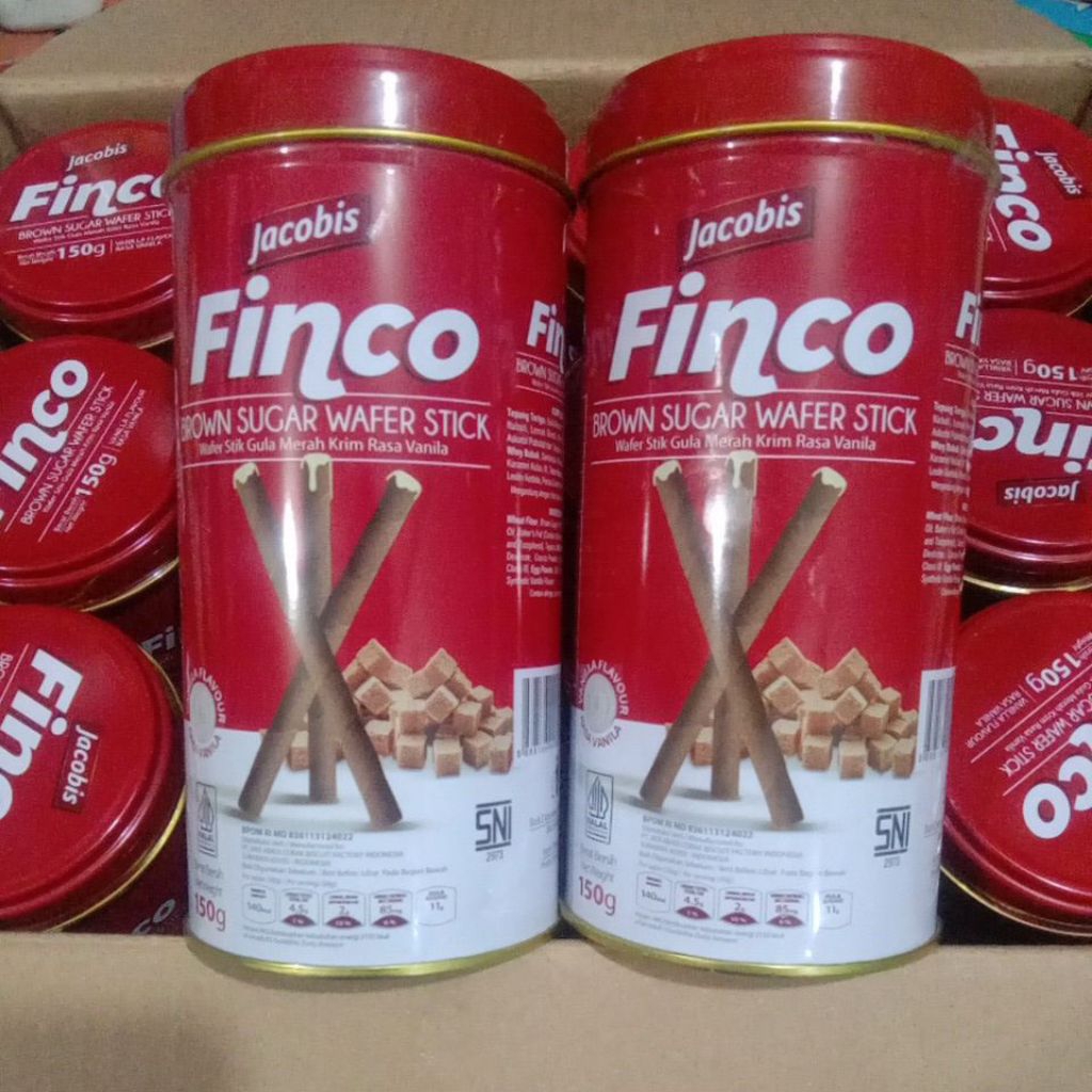 PROMO ASTOR Jacobis Finco Brown sugar wafer stick 150gr