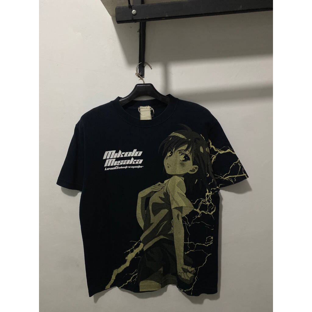 KAOS COSPA ANIME MIKOTO MISAKA ANINE SIZE M FIT L