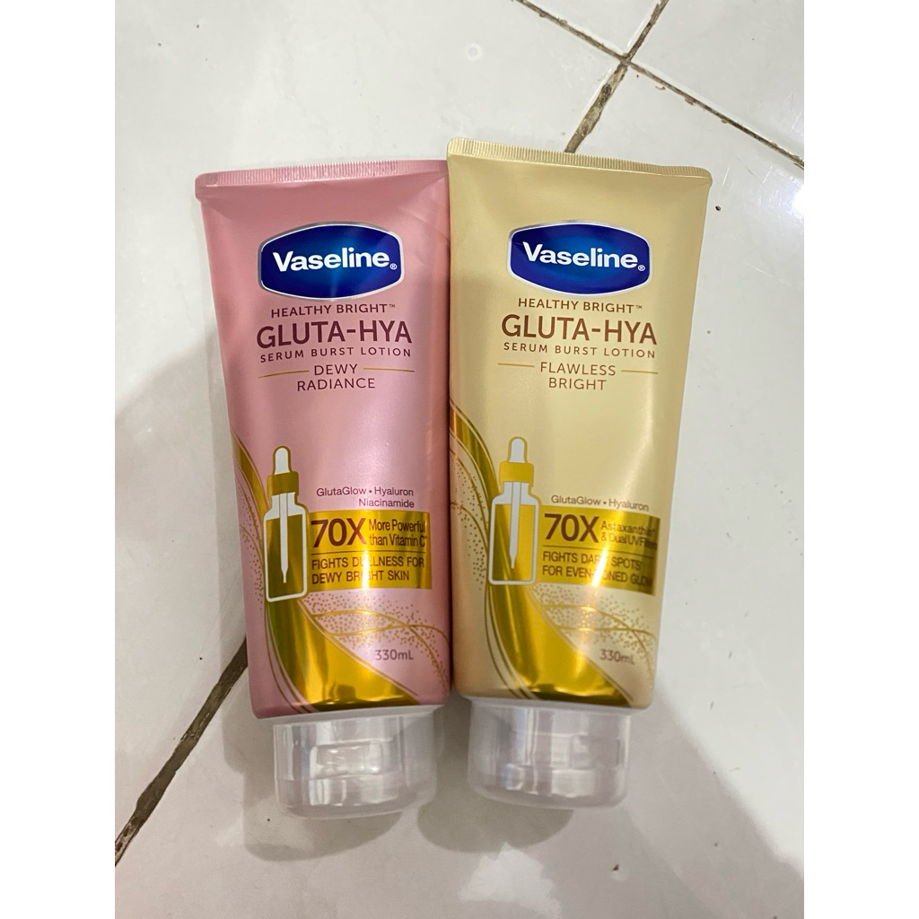 EXP. 2027 Vaseline Bodyserum Gluta Hya