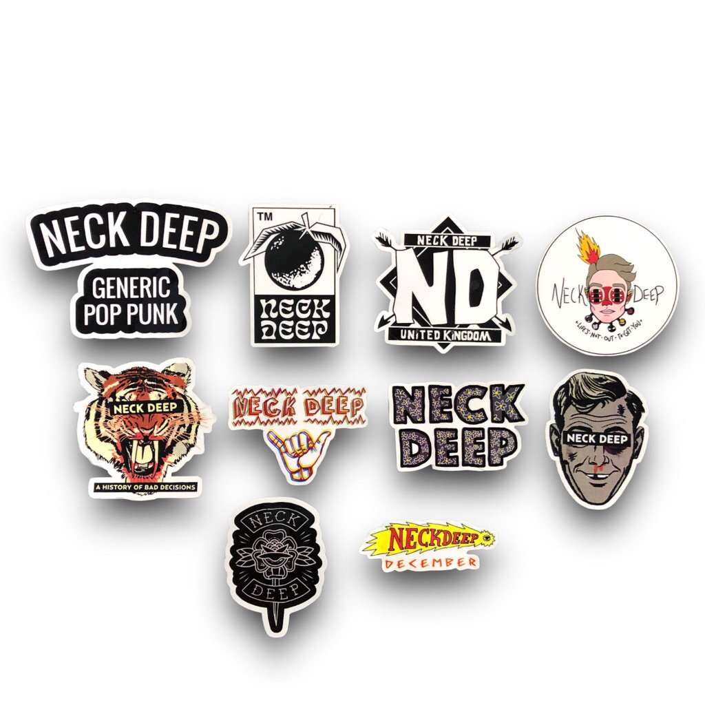 Stickerpack Band NeckDeep , ND Generic Pop Punk