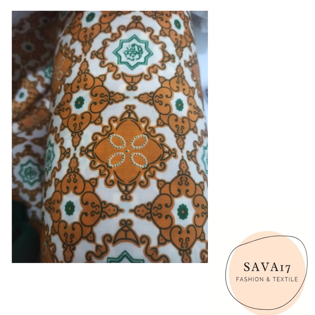 Bahan Kain Meteran Batik Premium Motif Kekinian Elegan Seragam Tpq Qiroati 5 Jilid