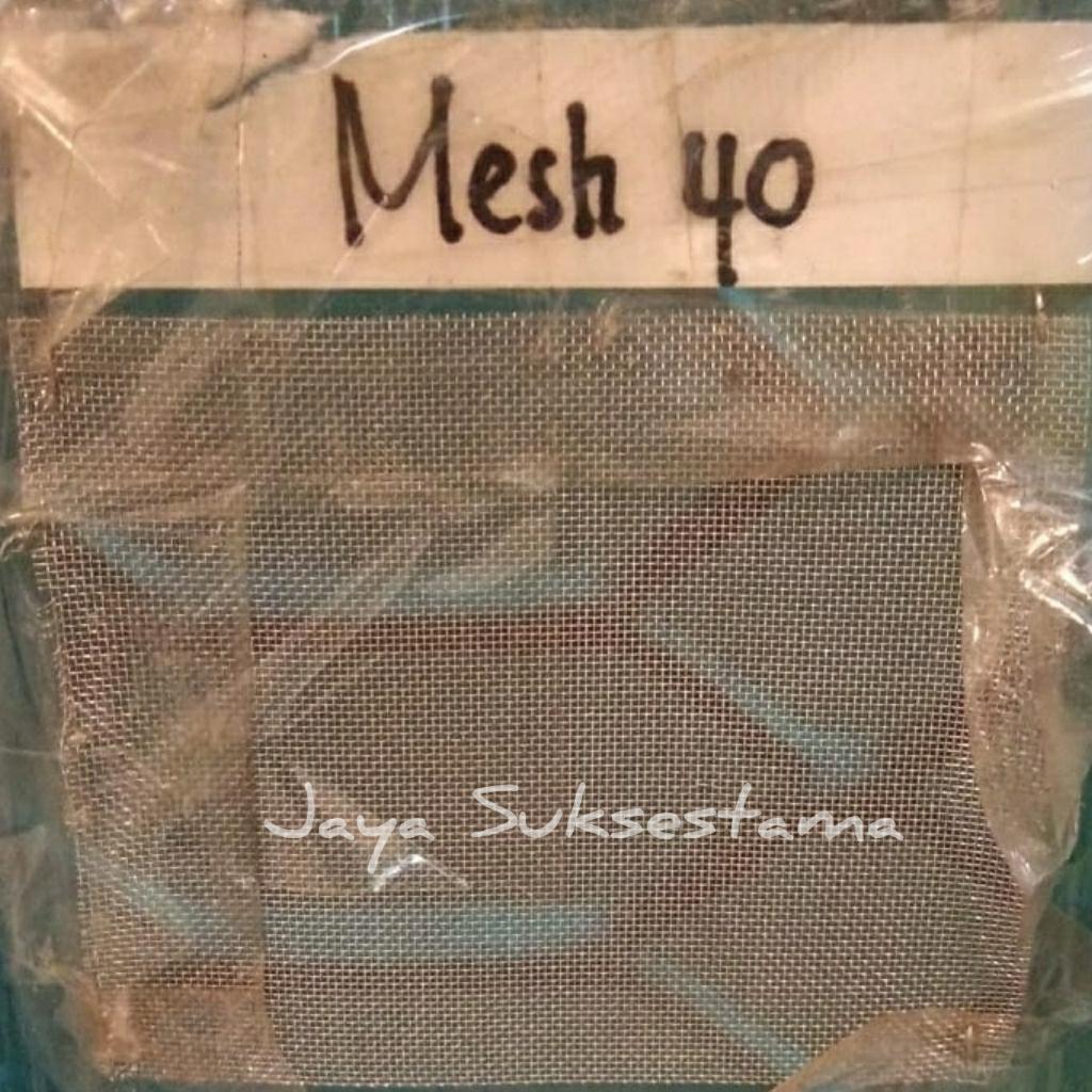 Wiremesh Kawat Mesh 40 x 0,17mm Stainless SS 304 Wire Mesh 40 Kawat Saringan SS304 Meteran