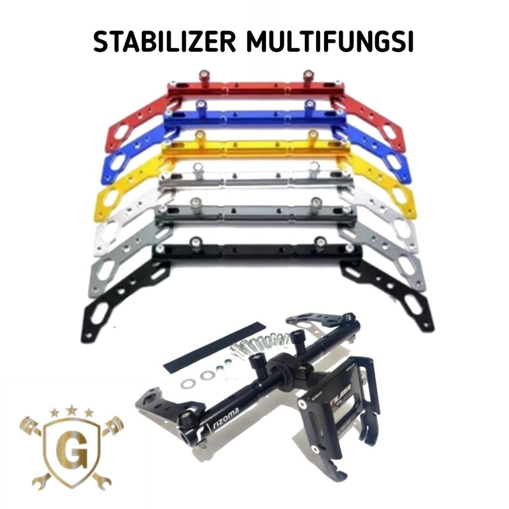 Stabilizer Holder HP Motor Multifungsi Antar Spion Motor Nmax, Xmax, Mio, Vario New, Lexy, Aerox