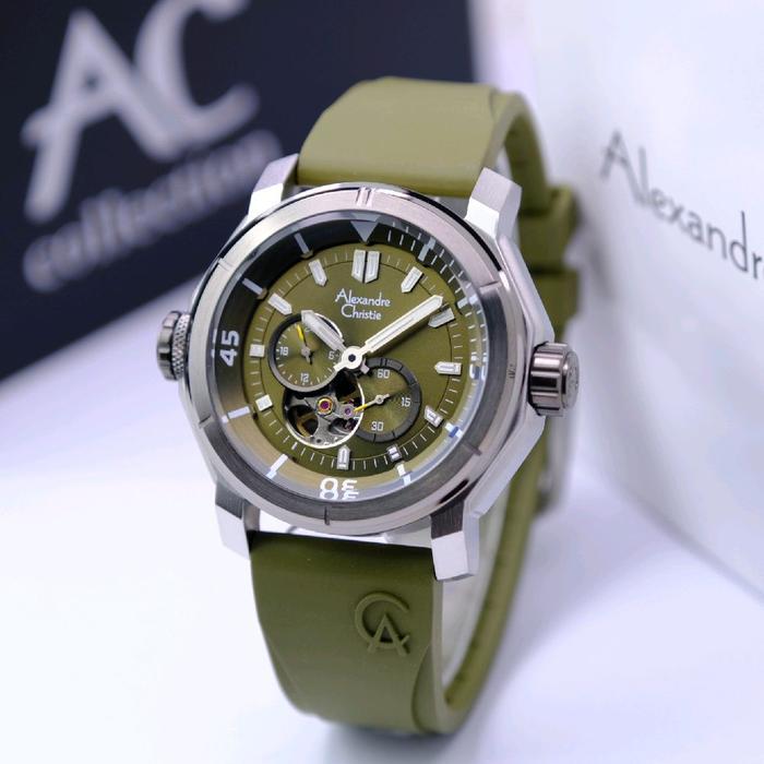 Jam Tangan Alexandre Christie Pria AC 6565 AC6565 Original Garansi Resmi Alexander Christie 6565